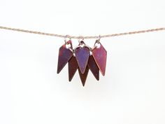 Simplistic, yet powerful. This elegant Purple Dragon Scale Pendant is the perfect piece to add to your everyday style. The rare niobium metal provides a one-of-a-kind look, and will not flake off over time, unlike plating. Our dangle scale maille necklace was handcrafted with you in mind... Tap into your inner dragon! Showcase a piece of your personality with this unique pendant. With the chain and pendant components made of 925 Sterling Silver, you won't have to worry about irritating nickel, w Modern Dragon, Scale Maille, Dragon Super, Purple Dragon, Dragon Scales, Dragon Scale, Cute Dragons, Necklace Boho, 925 Sterling Silver Chain