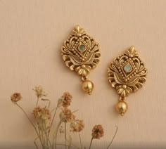 Earings Design Gold New Model, Gold Earrings For Women Indian, Gold Tops Earrings Indian, Kolusu Designs, Gold Earrings Designs New Model, Jumkas Gold, Latest Gold Earrings