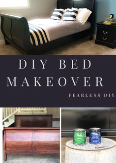 diy bed makeover with fearless diys