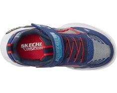 SKECHERS KIDS Light Storm 3 400151L (Little Kid/Big Kid) | Zappos.com Synthetic Lace-up Running Shoes For School, Scratch-resistant Synthetic Lace-up Sneakers, Casual Scratch-resistant Synthetic Running Shoes, Lighting Storms, Skechers Kids, Kids Lighting, Big Kids