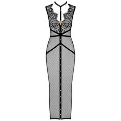 Long Dress MAISON CLOSE Inspiration Divine Trashy Diva, Boned Corsets, Steel Boned Corsets, Long Cut, Belle Lingerie, Deep Neckline, Dress Inspiration, Lace Insert, Luxury Lingerie