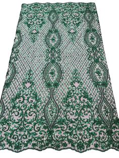 Green Embroidered Sequin Lace Fabric, Green Embroidered Lace Sequin Fabric, Festive Fitted Beaded Embroidered Fabric, Festive Fitted Embroidered Fabric With Beaded Details, Festive Fitted Embroidered Beaded Fabric, Embroidered Green Sequin Fabric For Party, Green Embroidered Sequin Fabric For Party, Green Embroidered Fabric For Party, Green Intricate Embroidered Fabric For Party