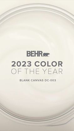 the logo for behrr's color of the year 2013 is shown in white