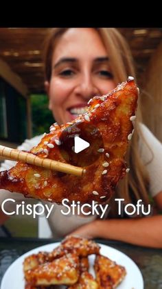 Ayeh Manfre on Instagram: "Crispy Sticky Tofu will make everyone love tofu!

An oldie but a goodie 😜 It’s one of my most popular tofu recipes I’ve ever shared and still a personal favorite!

So many of you have commented how often you make the recipe which makes me so happy ❤️ if you haven’t tried it now’s the time 🙌

Comment RECIPE and I’ll send the written recipe with measurements and tips to your inbox lovelies - for instagram only♥️

You can also click the link in my bio and it takes you straight there xxx

https://cookingwithayeh.com/crispy-sticky-tofu/

#crispytofu #stickytofu #tofu #tofurecipe #crispystickytofu #vegan #vegetarian #easyrecipe" Sweet Soy Sauce, Sweet Delights, Vegan Dishes, Coconut Flour, Soy Sauce