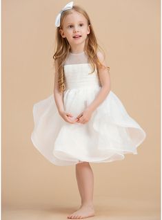 JJ's House Organza Scoop Flower Girl Dress Spring Summer Ball-Gown/Princess Back Zip Other Colors Knee-Length White Sleeveless Flower Girl Dress. #JJ's House #Organza #Scoop #FlowerGirlDress #Spring #Summer #BallGownPrincess #BackZip #OtherColors #KneeLength #White #Sleeveless #FlowerGirlDress Flower Girl Dresses White, Flower Girl Dresses Knee Length, Organza Flower Girl Dress, Summer Ball, Dress Organza, Sleeveless Flower Girl Dresses, Dress For, Gown Princess, Princess Flower Girl Dresses