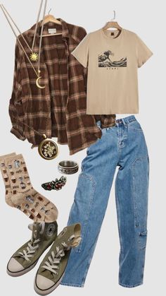 Look 80s, Moda Hippie, Earthy Outfits, Clothes And Shoes, Really Cute Outfits, Clothes And Accessories