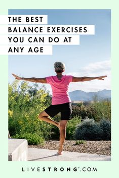 the best balance exercises you can do at any age