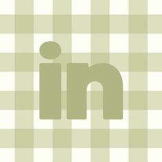 the logo for linked is shown on a green and white checkered background