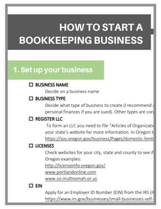 how to start a bookkeepering business checklist for small businesses in the uk