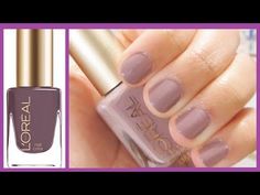 L'Oreal Paris Greyt Expectations Nail Polish Review L Oreal, Loreal Paris, Nail Art Designs, Love It, Nail Polish, Art Design