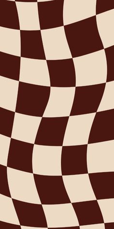 an abstract checkerboard pattern in brown and white