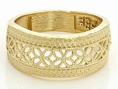 Artisan Collection of Turkey™ 18k Yellow Gold Over Sterling Silver Band Ring. Measures Approximately 0.36"W. Sterling Silver Rings Bands, Silver Band Ring, Sterling Silver Bands, Silver Band, Band Ring, Sterling Silver Ring, Band Rings, Cuff Bracelets, Silver Ring