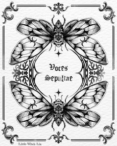 a black and white drawing of a butterfly with the words vores epulate on it