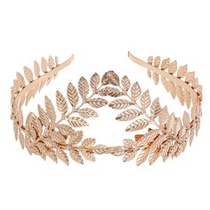 Women Headband Goddess Leaf Flower Hair Crown Head Piece Gold Band Bridal Features: Fashion design,100% Brand New,high quality! Season:Four Seasons Gender: Women Occasion:Casual Material:Plastic Thickness:Standard Package include: What you get:1PC Head Band Note Please compare the detail sizes with yours before you buy!!! Colors may be slightly different depending on computer and monitor settings Please allow 1-3cm differs due to manual measurement, thanks (All measurement in cm and please note Vintage Bride Hairstyles, Flower Hair Crown, Gold Headpiece Wedding, Crystal Hair Band, Floral Hairband, Wedding Tiara Hairstyles, Bride Crown, Hair Crown, Bridesmaid Hair Accessories