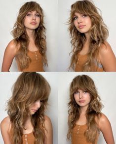 Waist Length Shag Haircut, Light Brown Shag Hair, Modern Shag Long Hair, Shag Hair With Highlights, Long Razor Shag Haircut, Stevie Nicks Shag Haircut, Long 70s Shag, 70 Shag Haircut, Dark Blonde Shag