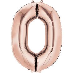 an inflatable balloon shaped like the letter o is shown on a white background