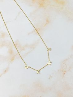 The perfect gift! 16"+2" Extender 18K Gold Dipped Name Necklace With Adjustable Chain As Gift For Mom, Adjustable Chain Name Necklace As Gift For Mom, Mother's Day Gift Necklace With Delicate Chain, Mother's Day Personalized Gift Necklace With Delicate Chain, Gold Dipped, Summer Collection, Arrow Necklace, 18k Gold, Chain Necklace