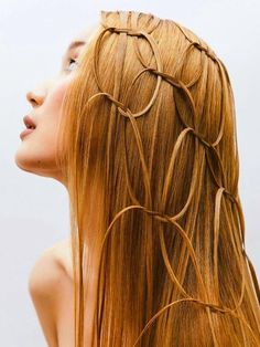 Runway Hair, Editorial Hair, Hair Reference, Artistic Hair, Hair Art, Aesthetic Hair, Hair Designs, Hair Day, Pretty Hairstyles