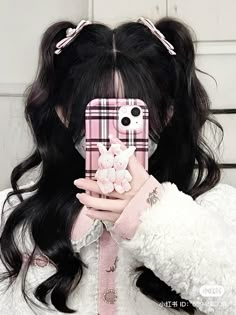 #halfuphalfdown #hairstyle #pigtails Korean Long Hairstyle, Summer Hair Dye, Korean Hairstyle Long, Hair Styling Tips, Hair Style Korea, Long Hairstyle, Tutorial Ideas, Kawaii Hairstyles, Trendy Hairstyle