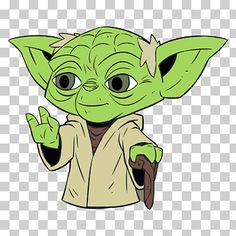 the child yoda star wars cartoon character, hd png