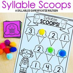 a printable activity for kids to learn how to play with the numbers and colors