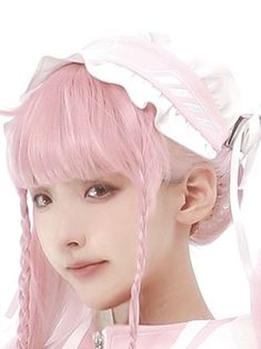 This price is for a hairband only, others are not included. Lolita Accessories:Hairband Angel Neighborhood, Lace Hair Accessories, Pink Head, Star Embroidery, Hairstyle Look, Lace Headbands, Heart Bag, Vintage Gothic, Lace Hair