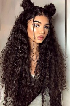 Super Hair, Hair Red, Human Virgin Hair, Scene Hair, Trending Hairstyles, Long Curly Hair, Curly Wigs, Long Curly