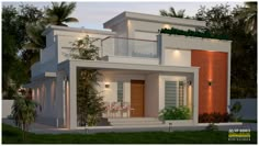 low budget home thrissur Modern House Design Single Floor, Sitout Ideas, 1000 Sq Ft House Plans, Simple House Exterior Design, Ground Floor Elevation, Office Reference, 1000 Sq Ft House, Small House Design Philippines, Low Budget House