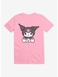 Kuromi Sitting T-Shirt Kuromi Sitting, Alt Clothing, Kawaii Clothing, Birthday Tshirts, Dynamic Duo, Cool Graphic Tees, Toddler Fashion, Mens Graphic Tee, Show Off