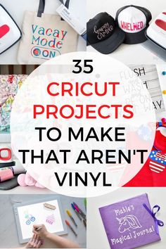 the top five cricut projects to make that aren't vinyl