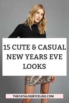 Get these cute and casual New Years Eve outfits, classy New Years Eve outfits, New Years Eve sequin skirt, classy New Years Eve dress ideas, and more! If you’re looking for comfy holiday party outfits, or other festive holiday party outfits, check out these New Years Eve outfits for parties, New Years outfits parties, New Years outfit ideas for women, casual New Years dress ideas, holiday outfits, holiday fashion outfits, Christmas outfits, and classy New Years dress looks just for you! Women’s New Year’s Eve Outfit, Outfit Ideas For New Years Eve, 2024 New Year Outfit, Nye Outfits House Party, Ny Eve Outfit, New Year’s Eve Church Outfit, New Years At Home Outfit, New Year’s Outfit Ideas, New Years 2023 Outfit