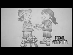 Celebration Drawing, Rakhi Celebration, Kids Sketch, Handmade Rakhi, Children Sketch