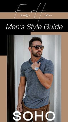 Trending: styles for him. Style inspiration | Style guide | Outfit inspiration | Budget style | Style on a budget | Winter outfit | Winter style | Winter outfit inspiration | Mens outfit | Mens outfit guide | Mens outfit inspiration #styleinspiration #styleguide #outfitinspiration #budgetstyle #styleonanbudget #winteroutfit #winterstyle #winteroutfitinspiration #mensoutfit #mensoutfitguide #mensoutfitinspiration Style On A Budget, Men's Outfits, Mens Outfit Inspiration, Mens Style Guide, Winter Outfit Inspiration