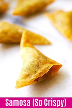 samosa so crispy is an easy snack to make with your kids and it's super tasty