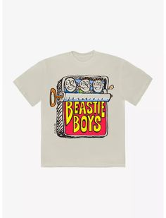 Beastie Boys Can T-Shirt Funny Streetwear T-shirt With Front Print, Funny Character Print Streetwear T-shirt, Funny Front Print T-shirt For Streetwear, Pop Culture Cotton T-shirt With Graphic Print, Pop Culture Cartoon Print T-shirt For Streetwear, Funny Character Print T-shirt For Streetwear, Pop Culture T-shirt With Character Print And Relaxed Fit, Music-themed Graphic T-shirt For Fans, Pop Culture Graphic T-shirt