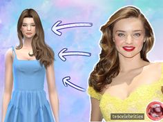 Miranda Kerr in Sims 4 Sims 4 Cc Maxis Match Taylor Swift, Sims 4 Cc Selena Gomez, Celebrities Sims 4, Miranda Kerr Crystals, Miranda Kerr Floral Dress, Noomi Rapace, Model Nails, Sims 4 Cc Download, Hair Food