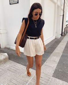 Europe Outfits, Italy Outfits, Summer Fashion Outfits, Looks Style, Casual Summer Outfits, Outfit Casual, Looks Vintage, Outfits Casuales