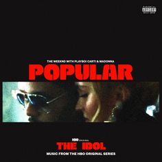 the movie poster for popular featuring two people with sunglasses on their faces and one man's head