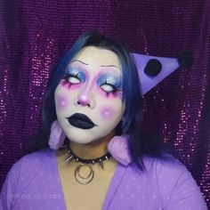 Clown Makeup, alt Makeup, clowncore, spooky clown Clowncore Makeup, Extra Makeup, Clown Aesthetic, Core Aesthetics, Clown Core, Tela Iphone