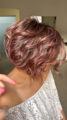 Short Red Hair, Hacks Clothes, Hairdos For Short Hair, Hairstyles For Medium Length Hair, Short Hair Color, Haircut And Color