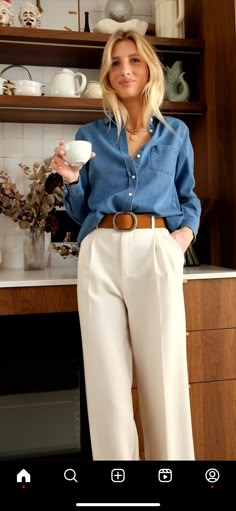 Stile Casual Chic, Casual Chic Outfit, Casual Work Outfits, Mode Inspo