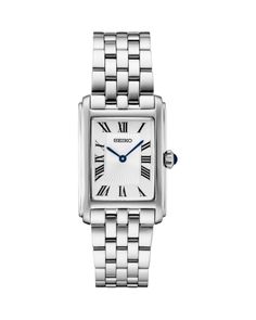 Seiko Watch Essentials Watch, 22mm Seiko Watches, White Silver, Jewelry Accessories, Pick Up, Buy Online, In Store, Diamonds, Free Shipping, Silver