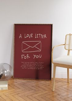 ★ Love Letter For Myself Apartment Decor Quotes Wall Art Bedroom and Living Room Decor ★ Discover the ultimate curated artwork collection! Our pieces are crafted with precision and shipped within 1-4 business days. Please be aware that our artworks are sold without frames. Select from an array of materials including Art Paper, Premium German Etching Paper, Rolled Canvas, and Ready-to-Hang Canvas. Dive into our material specifics in the details section and through our listing images. Experience the diverse art selections from famous, well-known artworks to our original creations we've brought together for you! ★ Art Paper -- Popular Choice Our Art Paper is a favorite among customers, known for its durable quality and smooth finish. This 200 gsm heavyweight paper is perfect for standard vibr Letter For Myself, Red Wall Art Living Room, Preppy Wall Art, Wall Art Illustration, Red Wall Art, Salon Art, Poster Shop, Red Wall, Quotes Wall Art