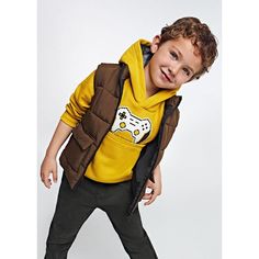 Mocca Quilted Vest Vest For Boys, Mocha Brown, Chilly Weather, Quilted Vest, Sleeveless Vest, Big Boys, Mocha, Bomber Jacket, Manche