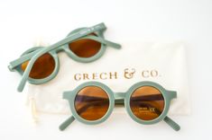 Sustainable Kids Sunglasses | Fern Sustainable Sunglasses, Protection Bag, Plastic Sunglasses, Timeless Aesthetic, Kids Sunglasses, Face Framing, Nature Jewelry, Sustainable Clothing, Danish Design