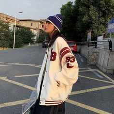 Product information:Material: ClothStyle: personality streetFeatures:PrintColour: Off-white, blackSize Information: Plus Size Korean Fashion, Summer Korean Style, Harajuku Shirt, Plaid Jacket Women, Women Baseball, Checkered Jacket, Navy And Khaki, Jackets Women, Baseball Women