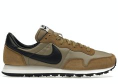 Check out the Nike Air Pegasus 83 Khaki available on @StockX Nike Wild Horse 7, Khaki Dress Sneakers Mens, Mens Shoes 2022 Nike, Mens Cream Nike Shoes, Popular Mens Nike Shoes, Luxury Brown Running Shoes For Sports, Luxury Leather Nike Men's Shoes, Mens Nike Casual Shoes, Dark Driftwood Nike