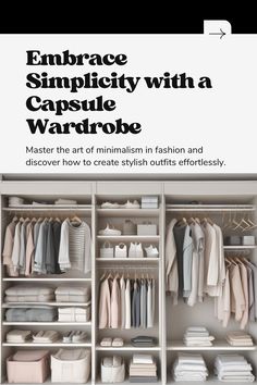 Ever wondered how to make a capsule wardrobe work for you? Learn simple tips to master a minimalist wardrobe, create effortless outfits, and embrace sustainable fashion. This guide will help you transition to a capsule wardrobe, simplify your style, and make getting dressed a breeze! Perfect for those looking to do more with less. #CapsuleWardrobe #MinimalistFashion #EffortlessStyle #SustainableFashion #SimplifyYourCloset #Missljbeauty Chic Workwear, Recycling Projects, Capsule Wardrobe Work, How To Simplify, Set Of Drawers, Effortless Outfit, Work Tips