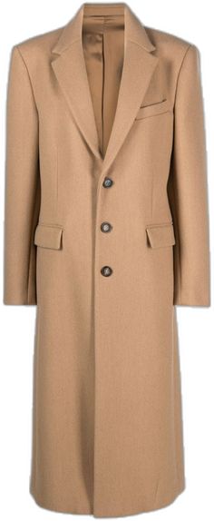 Wardrobe Nyc, Wool Coat, Single Breasted, Wool, Wardrobe