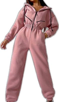 Sporty Tracksuit With Hoodie For Leisure, Athleisure Tracksuit With Hoodie For Leisure, Sporty Leisure Tracksuit, Hooded Tracksuit With Pockets For Jogging, Leisure Tracksuit With Pockets, Leisure Sportswear Tracksuit With Hoodie, Sporty Pink Tracksuit With Drawstring Hood, Spring Hooded Tracksuit For Leisure, Trendy Drawstring Tracksuit For Loungewear